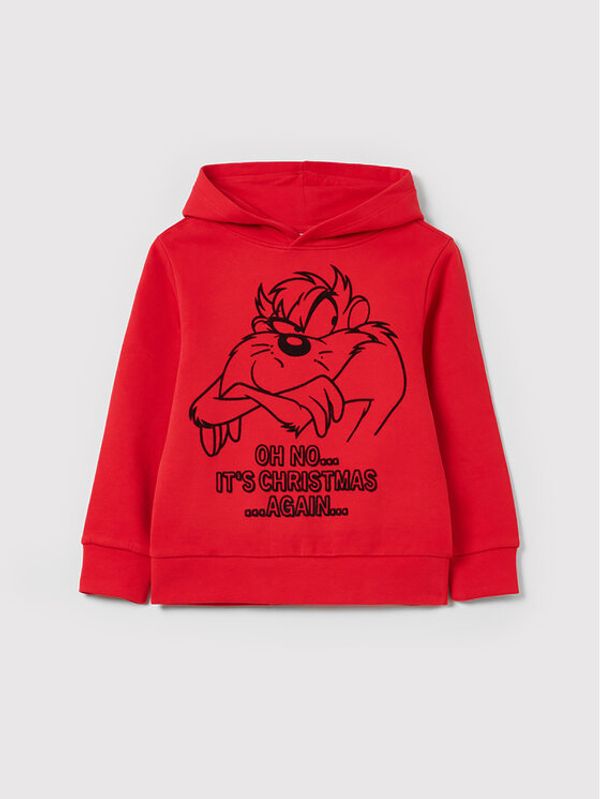 OVS OVS Суитшърт LOONEY TUNES 1348797 Червен Regular Fit