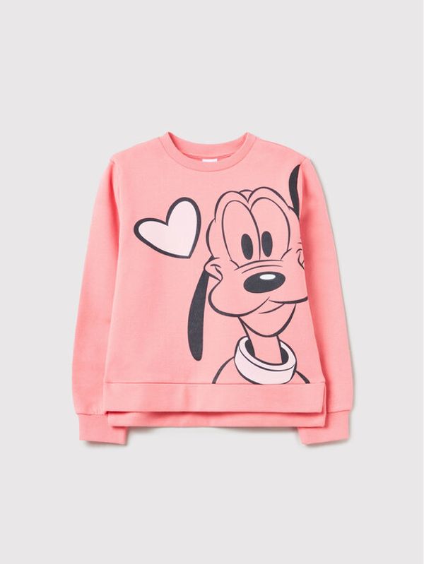 OVS OVS Суитшърт MICKEY & FRIENDS 1349517 Розов Regular Fit