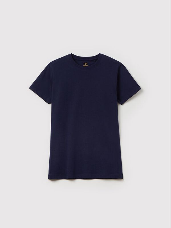 OVS OVS Тишърт 1398970 Тъмносин Regular Fit