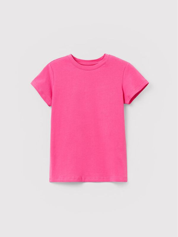 OVS OVS Тишърт 1404801 Розов Regular Fit