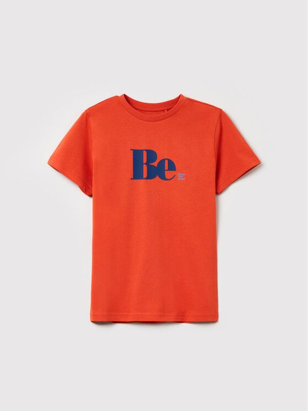 OVS OVS Тишърт 1493877 Оранжев Regular Fit
