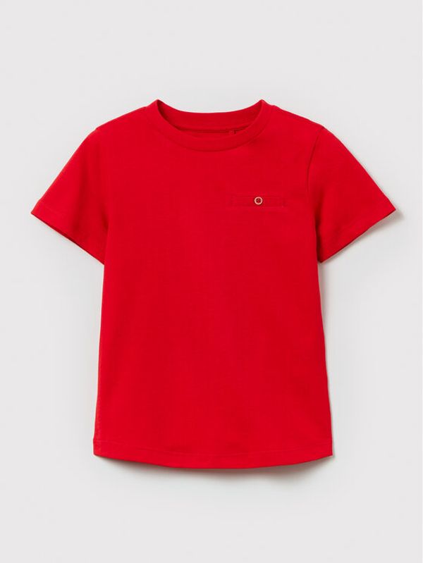 OVS OVS Тишърт 1518370 Червен Regular Fit