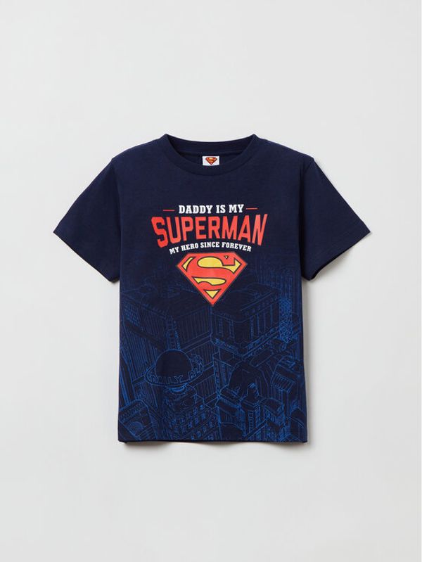 OVS OVS Тишърт 1758338 Син Regular Fit