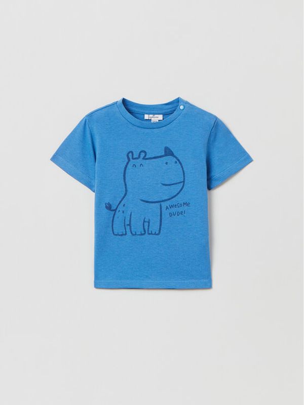 OVS OVS Тишърт 1759082 Тъмносин Regular Fit