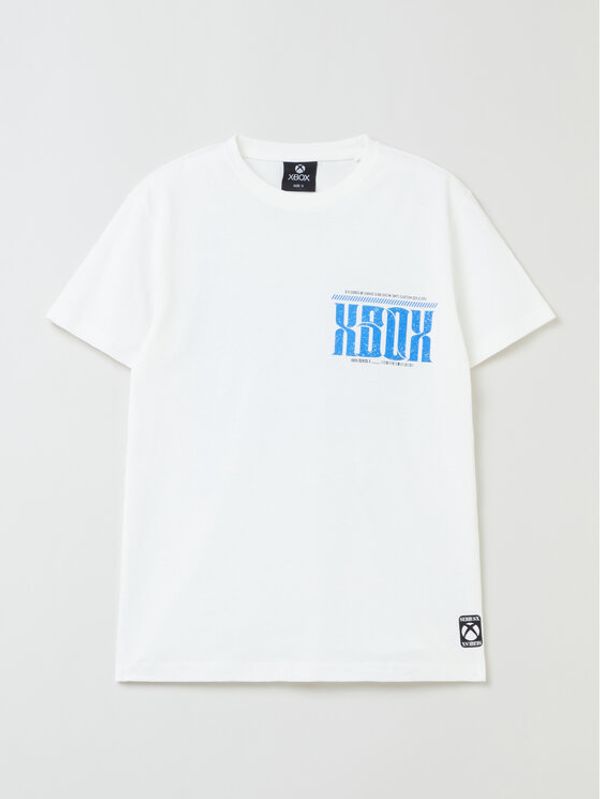 OVS OVS Тишърт 1760183 Бял Regular Fit