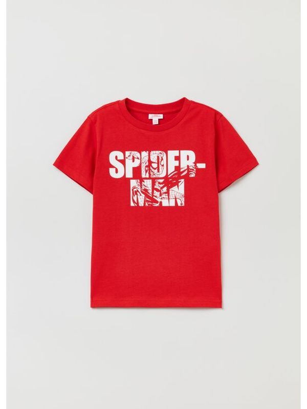 OVS OVS Тишърт MARVEL 1499061 Червен Regular Fit