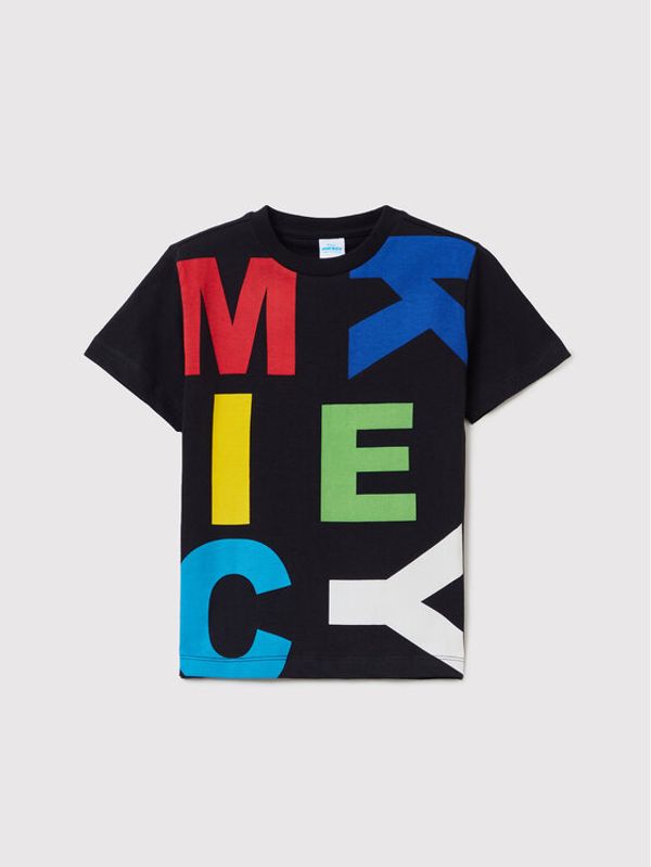 OVS OVS Тишърт MICKEY & FRIENDS 1484761 Черен Regular Fit