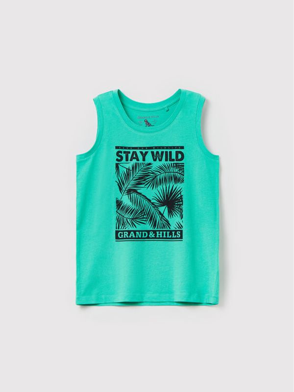 OVS OVS топ 1493114 Зелен Regular Fit