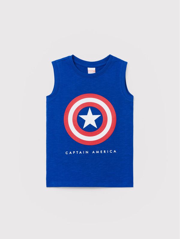 OVS OVS топ MARVEL 1499141 Син Regular Fit