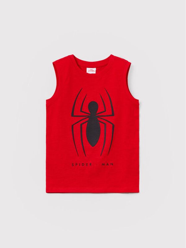 OVS OVS топ SPIDER-MAN 1499384 Червен Regular Fit