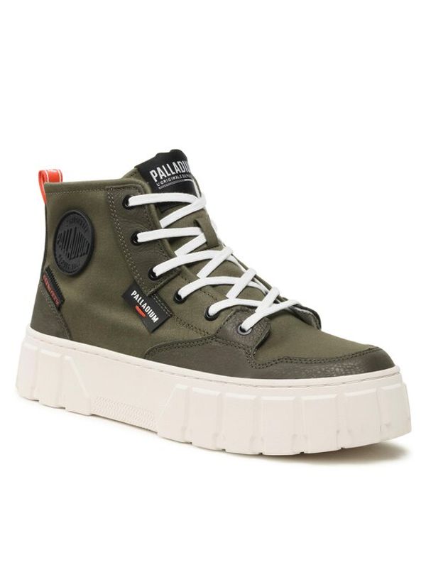 Palladium Palladium Кецове PALLATOWER HI Зелен