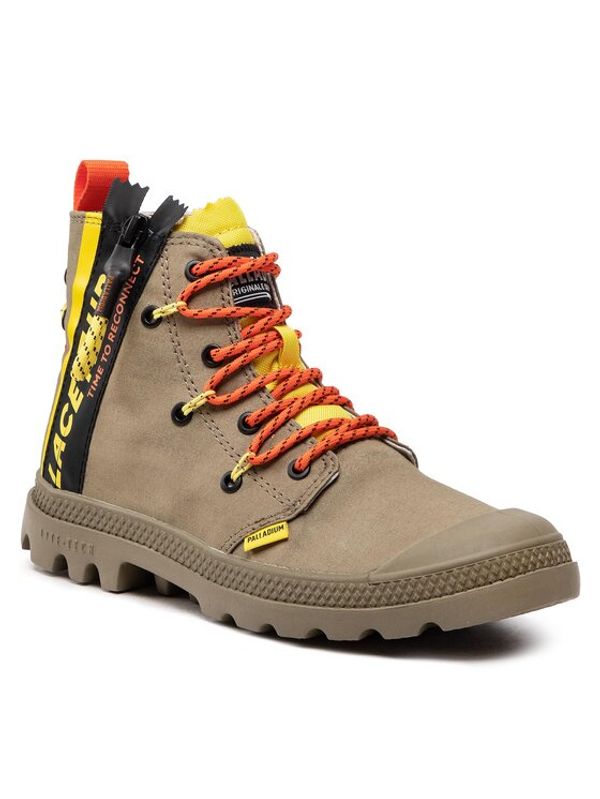 Palladium Palladium Туристически oбувки Pampa Lite It Original 78353-377-M Зелен