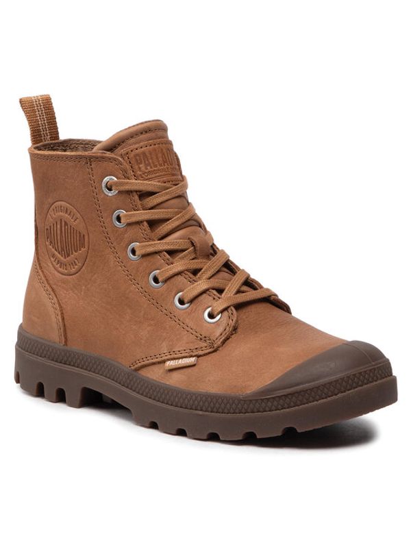 Palladium Palladium Туристически oбувки Pampa Zip Lth Ess 76888-252-M Кафяв