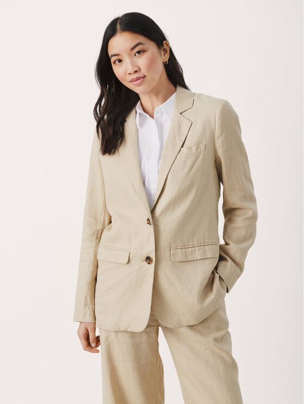 Part Two Part Two Блейзър Nyan 30307552 Бежов Regular Fit