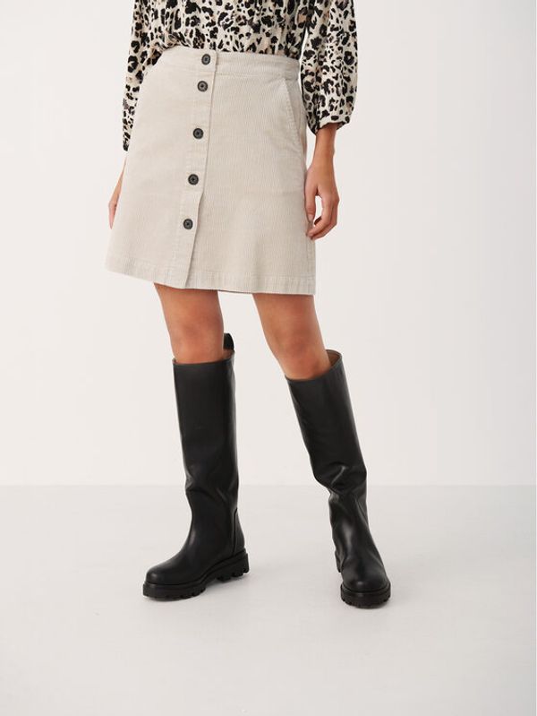 Part Two Part Two Пола тип трапец Valentine 30307453 Бежов A-Line Fit