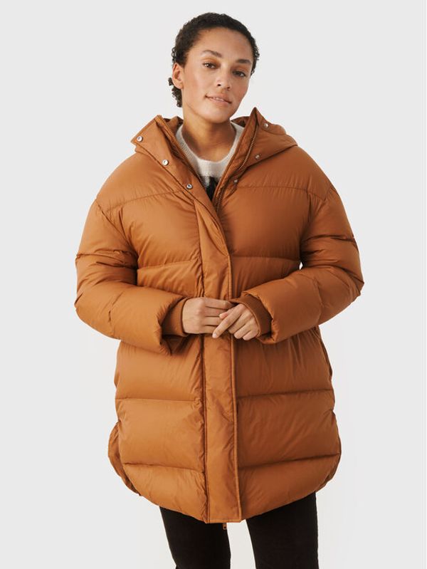 Part Two Part Two Пухено яке Reem 30306917 Кафяв Regular Fit