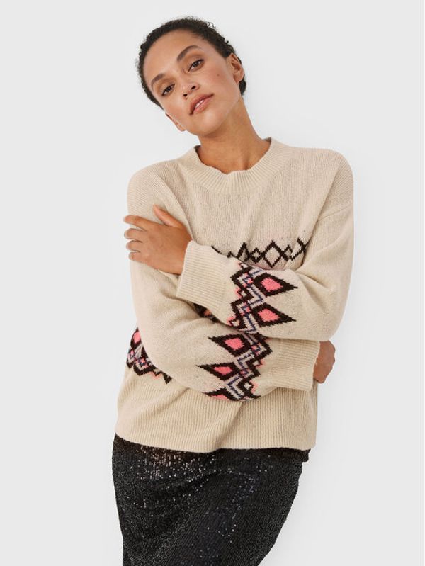 Part Two Part Two Пуловер Terne 30307277 Бежов Relaxed Fit