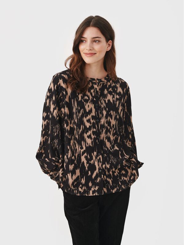 Part Two Part Two Риза Rya 30307115 Черен Relaxed Fit