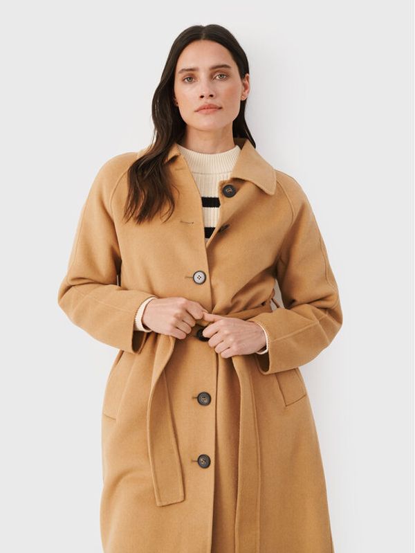 Part Two Part Two Вълнено палто Rinna 30306929 Кафяв Regular Fit