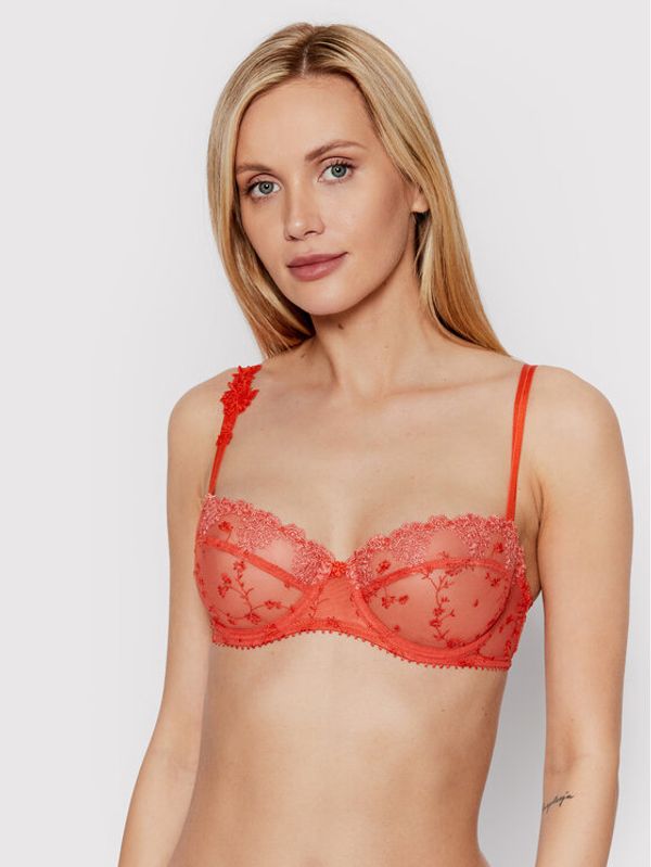 Passionata by Chantelle Passionata by Chantelle Сутиен балконет White Nig P40650 Оранжев