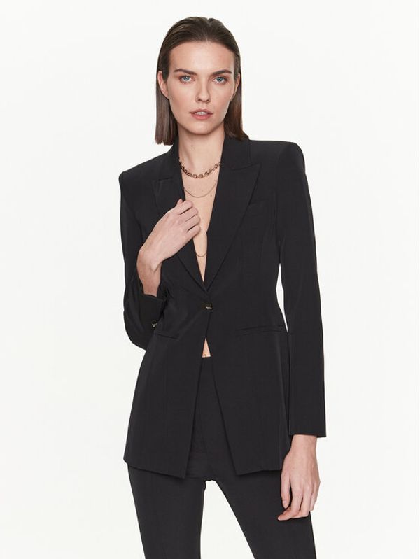 Patrizia Pepe Patrizia Pepe Блейзър 8S0434/A110-F184 Черен Regular Fit