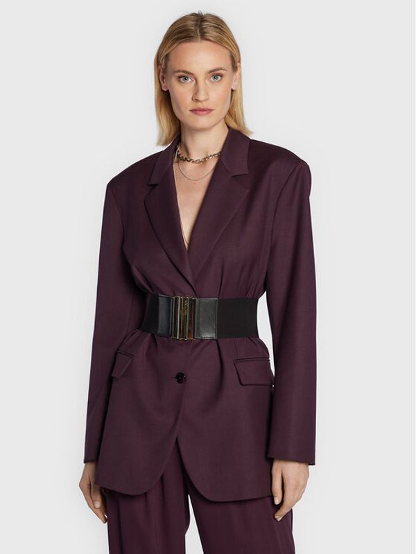 Patrizia Pepe Patrizia Pepe Блейзър 8S0442/A106-M424 Виолетов Oversize