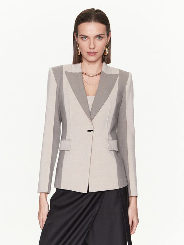 Patrizia Pepe Patrizia Pepe Блейзър 8S0452/A215-F1PZ Бежов Regular Fit