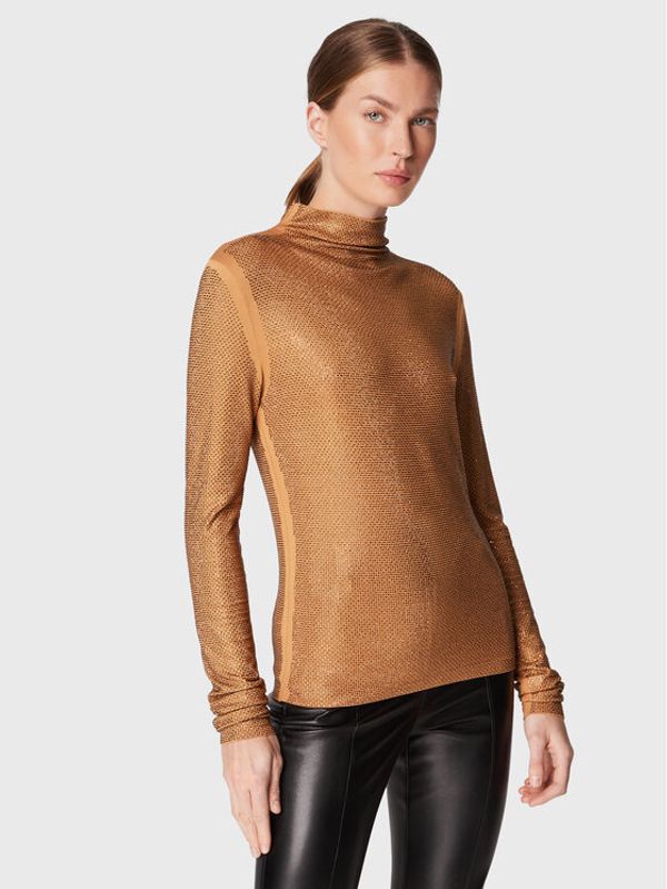 Patrizia Pepe Patrizia Pepe Блуза 2M4265/J081-B746 Кафяв Regular Fit