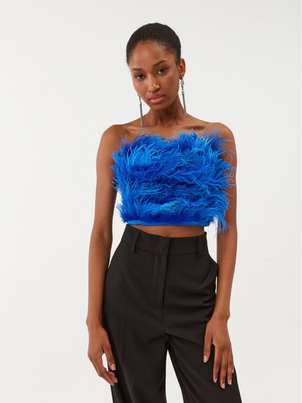 Patrizia Pepe Patrizia Pepe Блуза 8C0544/A106-C966 Син Slim Fit