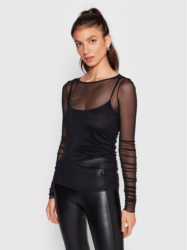 Patrizia Pepe Patrizia Pepe Блуза 8M1424/J014-K103 Черен Slim Fit