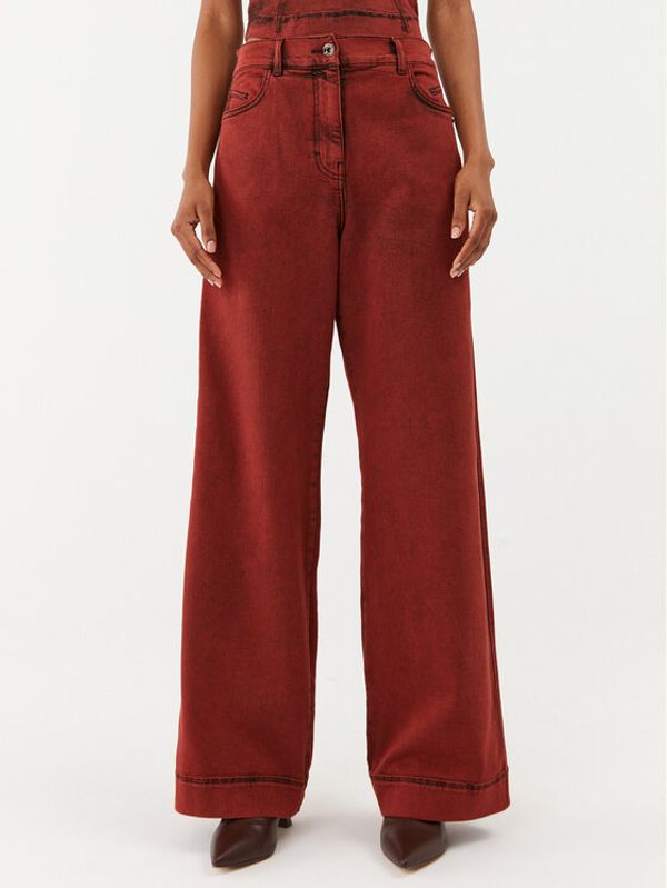 Patrizia Pepe Patrizia Pepe Дънки 8P0518/D047-R805 Бордо Relaxed Fit