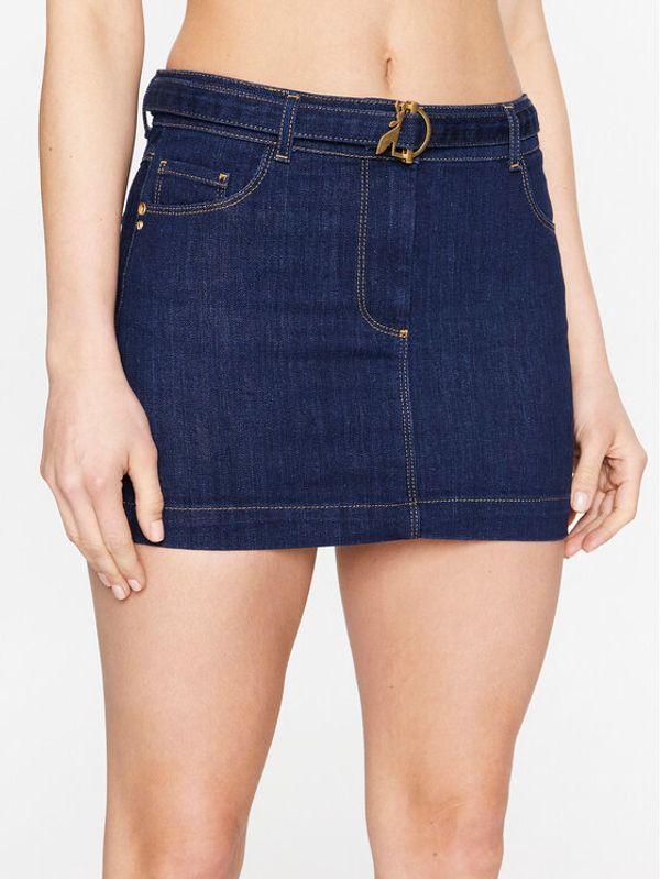 Patrizia Pepe Patrizia Pepe Дънкова пола 8G0321/D034-C170 Син Slim Fit