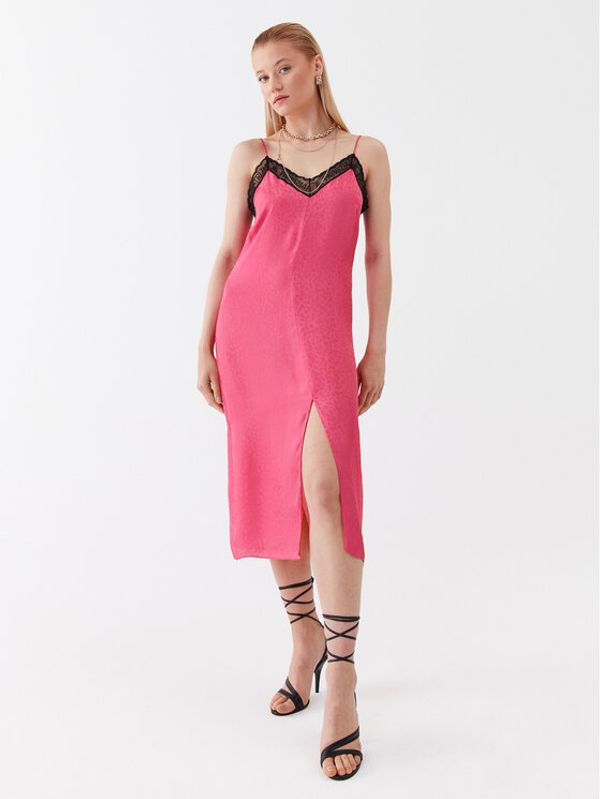 Patrizia Pepe Patrizia Pepe Ежедневна рокля 2A2592/A260-M450 Розов Regular Fit