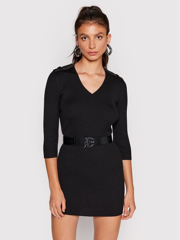 Patrizia Pepe Patrizia Pepe Ежедневна рокля 8A1010/K032-K103 Черен Slim Fit