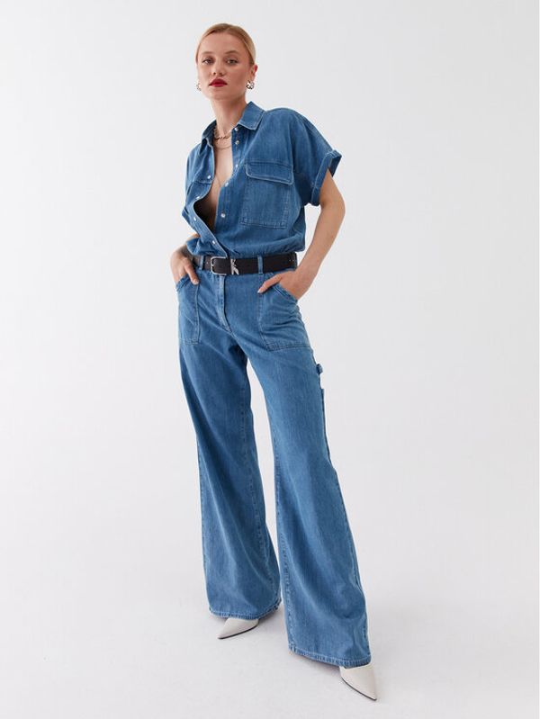 Patrizia Pepe Patrizia Pepe Гащеризон 2T0023/D9A0-C959 Син Relaxed Fit