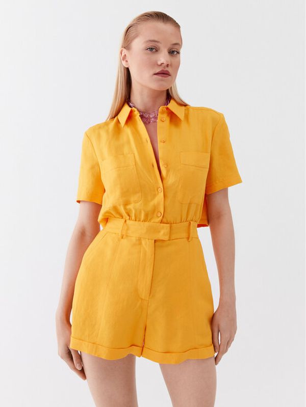 Patrizia Pepe Patrizia Pepe Гащеризон 2T0033/A052-R768 Жълт Regular Fit