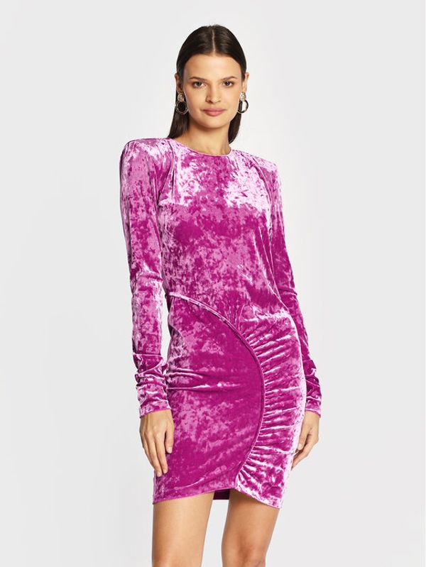 Patrizia Pepe Patrizia Pepe Коктейлна рокля 2A2435/J050-M431 Розов Slim Fit