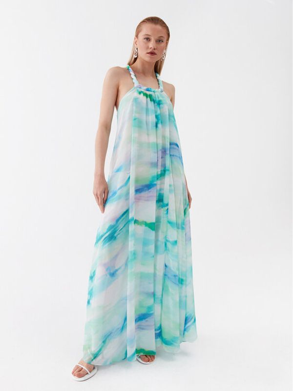 Patrizia Pepe Patrizia Pepe Коктейлна рокля 2A2591/A240-XV85 Син Regular Fit