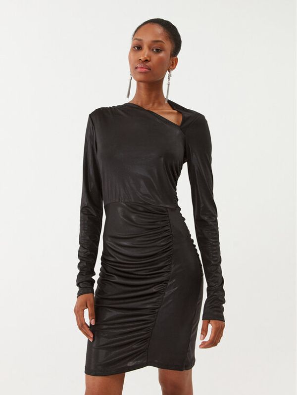 Patrizia Pepe Patrizia Pepe Коктейлна рокля 8A1155/J135-K103 Черен Slim Fit