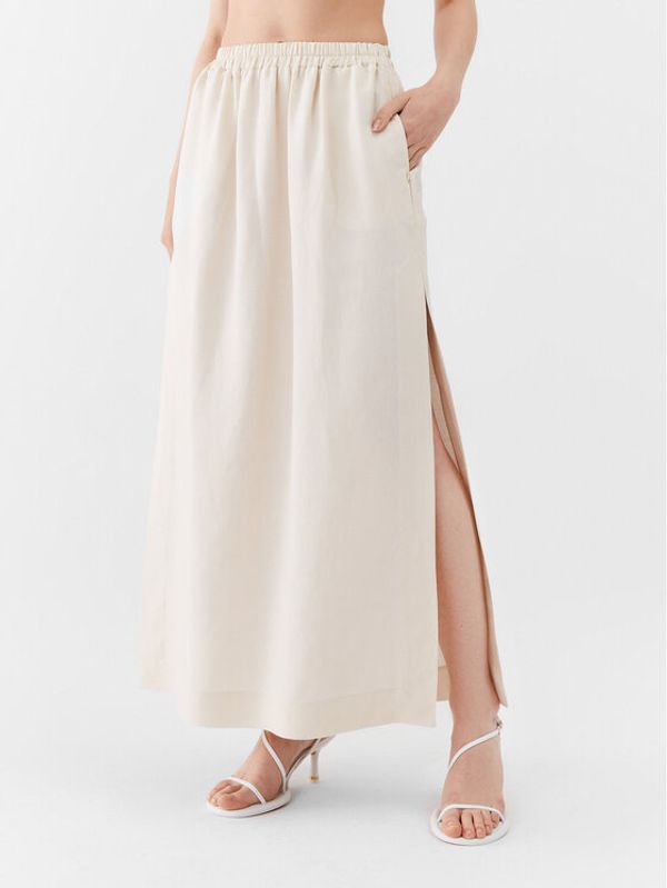 Patrizia Pepe Patrizia Pepe Макси пола 2G0905/A052-W347 Екрю Regular Fit