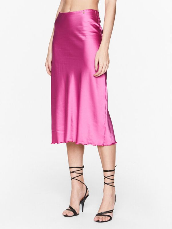 Patrizia Pepe Patrizia Pepe Миди пола 8G0183/A644-M441 Розов Regular Fit