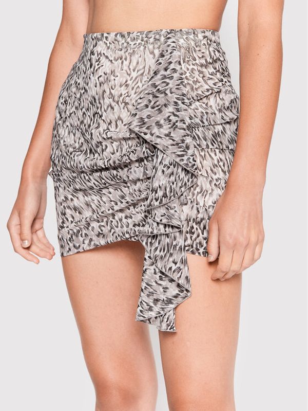 Patrizia Pepe Patrizia Pepe Мини пола 8G0300/A112-F578 Сив Slim Fit