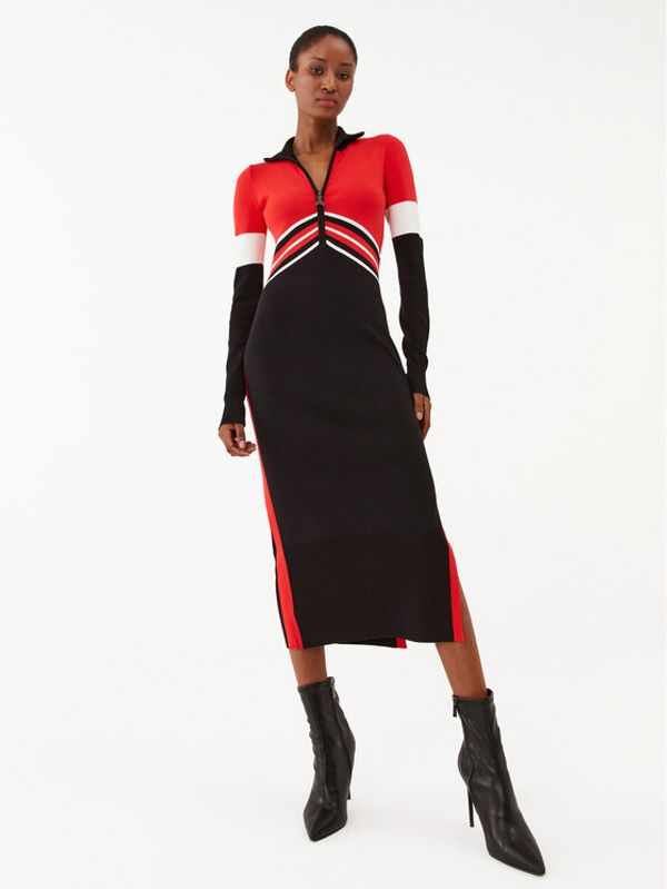 Patrizia Pepe Patrizia Pepe Плетена рокля 8A1153/K7X5-XV87 Цветен Slim Fit