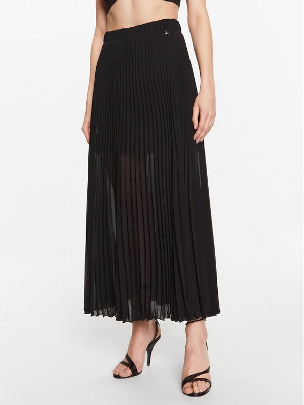 Patrizia Pepe Patrizia Pepe Плисирана пола 8G0324/AD08-K103 Черен Regular Fit