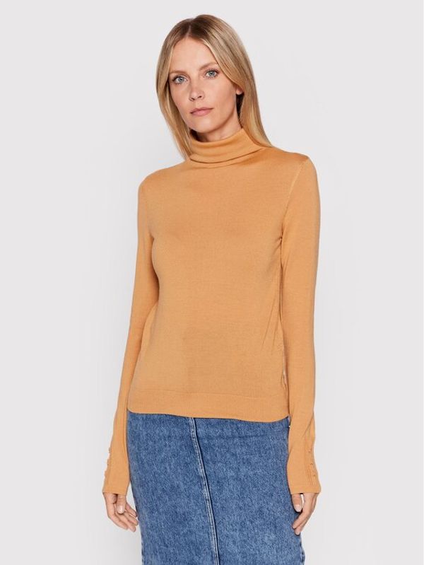 Patrizia Pepe Patrizia Pepe Поло 8K0072/KM36-B742 Кафяв Regular Fit