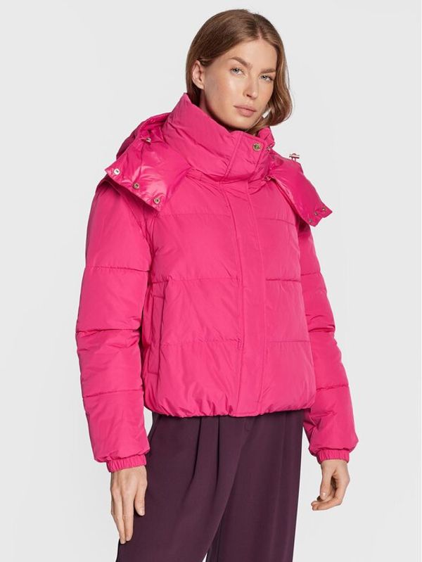 Patrizia Pepe Patrizia Pepe Пухено яке 2O0008/A150-M430 Розов Regular Fit