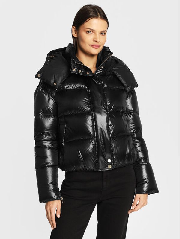 Patrizia Pepe Patrizia Pepe Пухено яке 2O0050/A9M0-K103 Черен Regular Fit