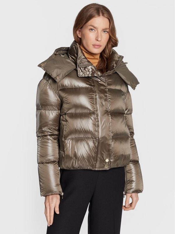 Patrizia Pepe Patrizia Pepe Пухено яке 2O0050/A9M0-S645 Зелен Regular Fit