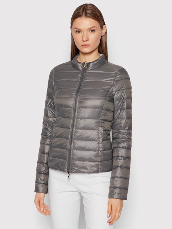 Patrizia Pepe Patrizia Pepe Пухено яке CO0178/A503-J2U1 Сив Regular Fit