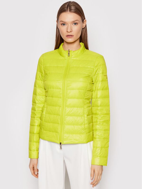 Patrizia Pepe Patrizia Pepe Пухено яке CO0178/A503-Y368 Зелен Regular Fit